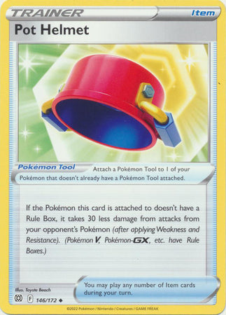Sword & Shield: Brilliant Stars :  146/172 -  Pot Helmet - Uncommon