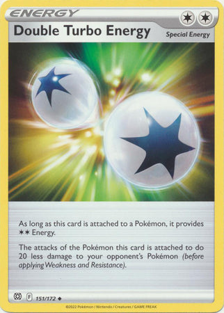 Sword & Shield: Brilliant Stars : 151/172 - Double Turbo Energy - Uncommon