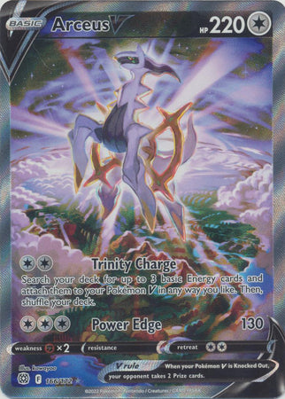 Sword & Shield: Brilliant Stars : 166/172 - Arceus V - Alternate Art Ultra Rare
