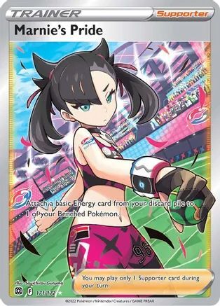 Sword & Shield: Brilliant Stars : 171/172 - Marnie's Pride - Full Art Ultra Rare