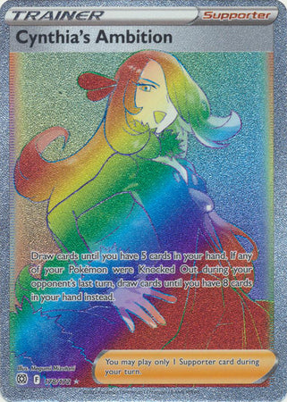 Sword & Shield: Brilliant Stars : 178/172 - Cynthia's Ambition - Hyper Rare