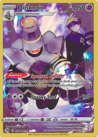 Sword & Shield: Brilliant Stars : TG06/TG30 - Dusknoir - Holo Rare
