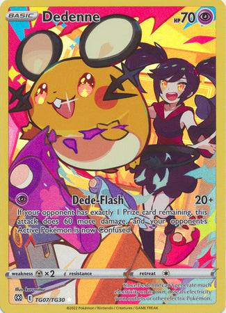 Sword & Shield: Brilliant Stars : TG07/TG30 - Dedenne - Holo Rare