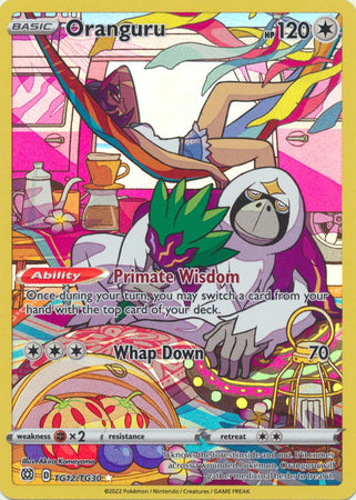 Sword & Shield: Brilliant Stars : TG12/TG30 - Oranguru - Holo Rare