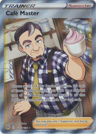 Sword & Shield: Brilliant Stars : TG25/TG30 - Cafe Master - Ultra Rare