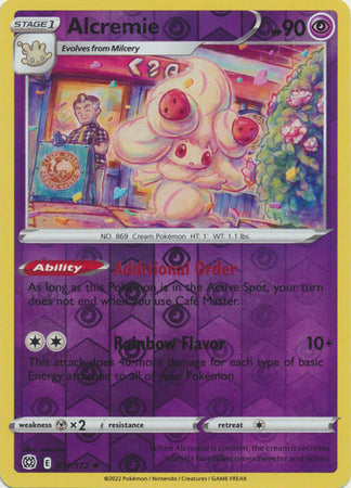 Sword & Shield: Brilliant Stars : 071/172 - Alcremie - Rare Reverse Holo