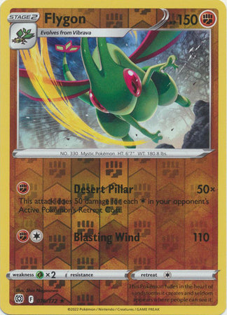 Sword & Shield: Brilliant Stars : 076/172 - Flygon - Rare Reverse Holo