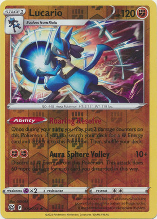 Sword & Shield: Brilliant Stars : 079/172 - Lucario - Holo Rare Reverse Holo