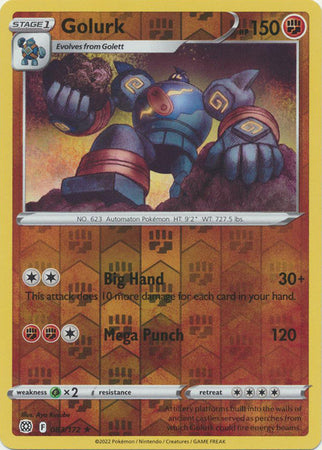 Sword & Shield: Brilliant Stars : 083/172 - Golurk - Rare Reverse Holo