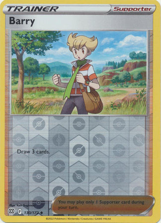 Sword & Shield: Brilliant Stars : 130/172 - Barry - Uncommon Reverse Holo
