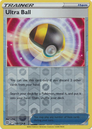 Sword & Shield: Brilliant Stars: 150/172 -Ultra Ball -  Uncommon Reverse Holo