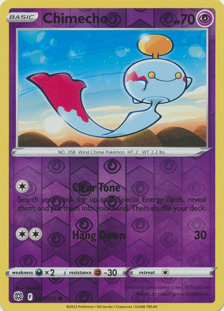 Sword & Shield: Brilliant Stars : 063/172 - Chimecho - Common Reverse Holo