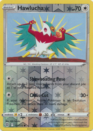 Sword & Shield: Brilliant Stars : 127/172 - Hawlucha - Common Reverse Holo