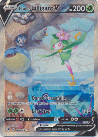 Sword & Shield: Astral Radiance: 163/189 - Hisuian Lilligant V - Alternate Art Ultra Rare