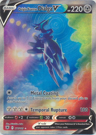 Sword & Shield: Astral Radiance: 177/189 - Origin Forme Dialga V Alternate Art Ultra Rare