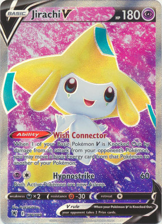 Sword & Shield: Astral Radiance: 170/189 - Jirachi V -  Full Art Ultra Rare