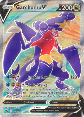 Sword & Shield: Astral Radiance:  178/189 - Garchomp V - Full Art Ultra Rare