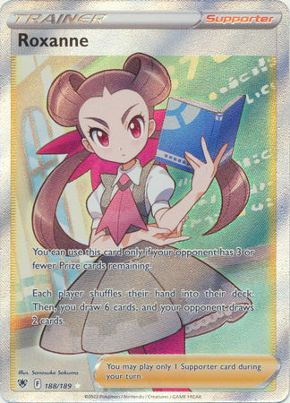 Sword & Shield: Astral Radiance: 188/189 - Roxanne - Full Art Ultra Rare