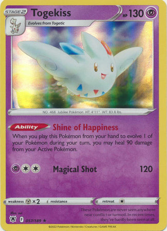 Sword & Shield: Astral Radiance: 057/189 - Togekiss - Holo Rare