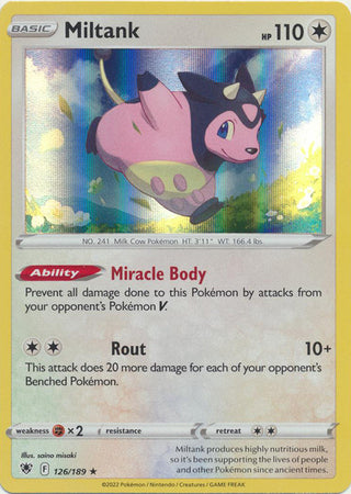 Sword & Shield: Astral Radiance: 126/189 - Miltank - Holo Rare