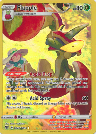 Sword & Shield: Astral Radiance: TG02/TG30 - Flapple - Holo Rare