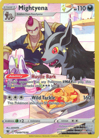 Sword & Shield: Astral Radiance: TG09/TG30 - Mightyena - Holo Rare