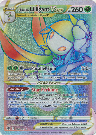 Sword & Shield: Astral Radiance: 190/189 - Hisuian Lilligant VSTAR - Hyper Rare