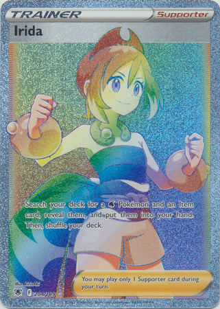 Sword & Shield: Astral Radiance: 204/189 - Irida - Hyper Rare