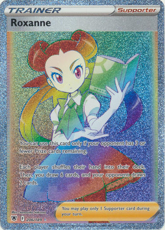Sword & Shield: Astral Radiance: 206/189 - Roxanne - Hyper Rare