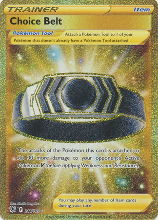 Sword & Shield: Astral Radiance: 211/189 - Choice Belt - Secret Rare