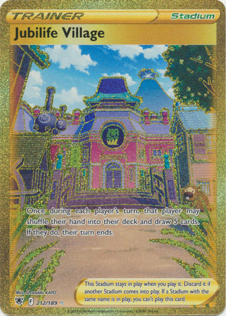 Sword & Shield: Astral Radiance: 212/189 - Jubilife Village - Secret Rare
