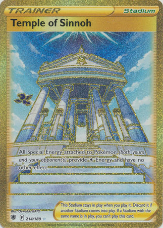 Sword & Shield: Astral Radiance: 214/189 - Temple of Sinnoh - Secret Rare
