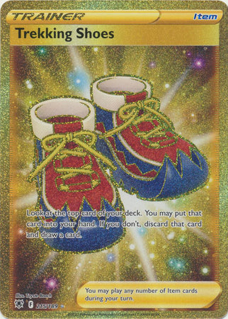 Sword & Shield: Astral Radiance: 215/189 - Trekking Shoes - Secret Rare