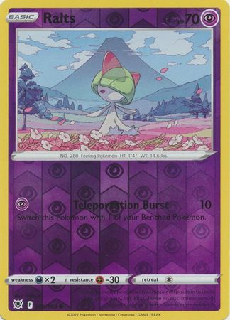 Sword & Shield: Astral Radiance: 060/189 - Ralts - Common Reverse Holo