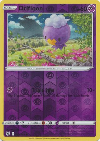 Sword & Shield: Astral Radiance:  063/189 -Drifloon - Common Reverse Holo