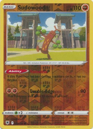 Sword & Shield: Astral Radiance: 074 /189 - Sudowoodo - Common Reverse Holo