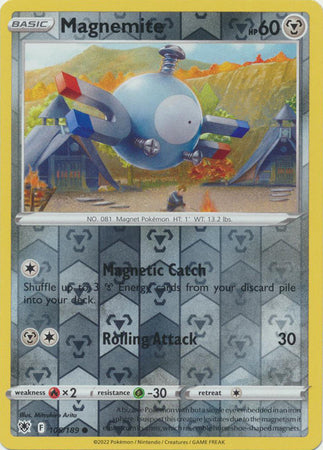 Sword & Shield: Astral Radiance: 105/189 - Magnemite - Common Reverse Holo