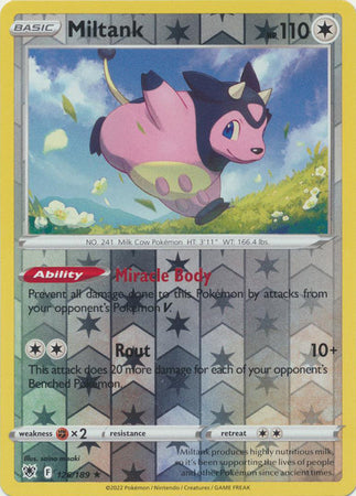Sword & Shield: Astral Radiance: 126/189 - Miltank -  Holo Rare Reverse Holo