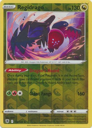 Sword & Shield: Astral Radiance: 118/189 - Regidrago - Rare Reverse Holo