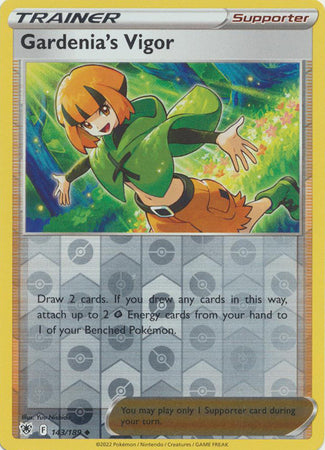 Sword & Shield: Astral Radiance: 143/189 - Gardenia's Vigor - Uncommon Reverse Holo