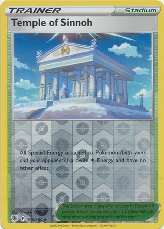 Sword & Shield: Astral Radiance: 155/189 - Temple of Sinnoh - Uncommon Reverse Holo