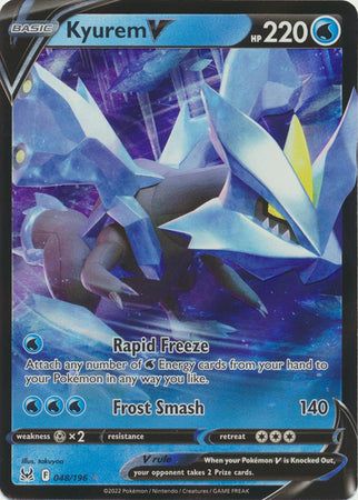 Sword & Shield: Lost Origin : 048/196 - Kyurem V - Ultra Rare
