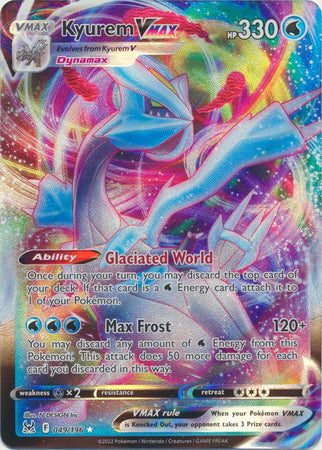 Sword & Shield: Lost Origin : 049/196 - Kyurem VMAX - Ultra Rare049/196 - Ultra Rare
