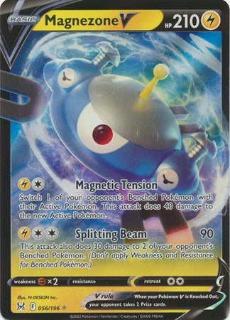 Sword & Shield: Lost Origin : 056/196 - Magnezone V - Ultra Rare