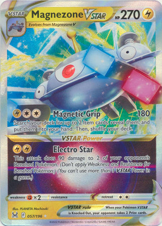 Sword & Shield: Lost Origin : 057/196 - Magnezone VSTAR - Ultra Rare