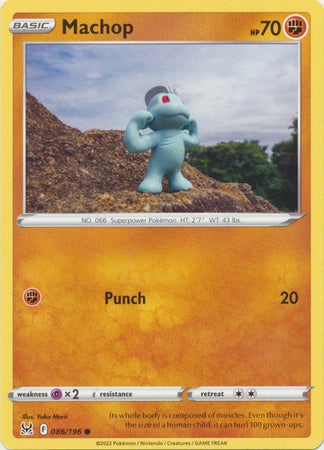 Sword & Shield: Lost Origin : 086/196 - Machop - Common