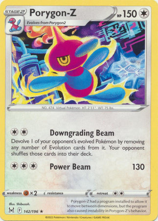 Sword & Shield: Lost Origin : 142/196 - Porygon-Z - Rare