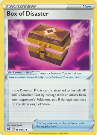 Sword & Shield: Lost Origin : 154/196 - Box of Disaster - Uncommon