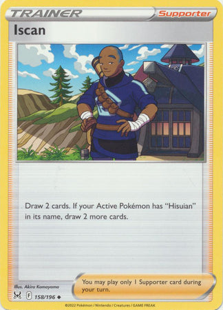 Sword & Shield: Lost Origin : 158/196 - Iscan - Uncommon