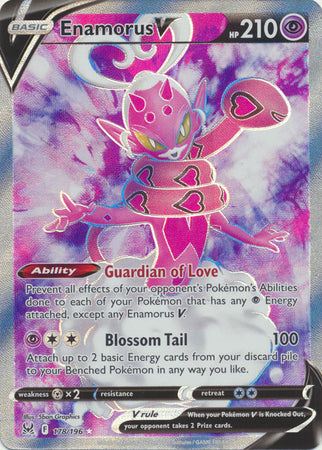Sword & Shield: Lost Origin : 178/196 - Enamorus V - Full Art Ultra Rare